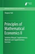 Principles of Mathematical Economics II "Solutions Manual, Supplementary Materials and Supplementary Exercises"