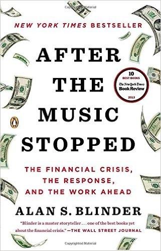 After the Music Stopped "The Financial Crisis, the Response, and the Work Ahead"
