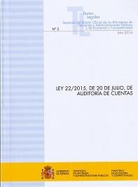Ley 22/2015, de 20 de Julio, de Auditoría de Cuentas