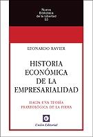 Historia económica de la empresarialidad "Hacia una teoría praxeológica de la empresarialidad "