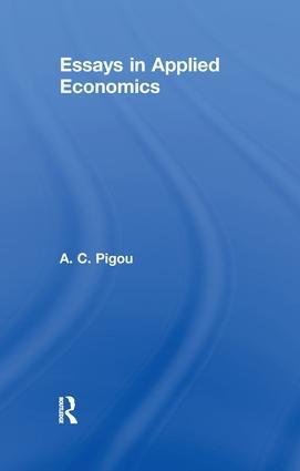 Essays in Applied Economics 