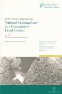 National Criminal Law in a Comparative Legal Context Vol.1-3 "China, Japan, Poland, Turkey"