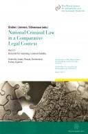 National Criminal Law in a Comparative Legal Context Vol.5-1 " Grounds for terminating or expunging criminal liability"