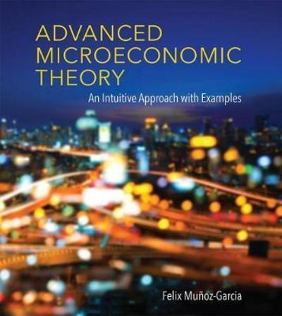 Advanced Microeconomic Theory "An Intuitive Approach With Examples "