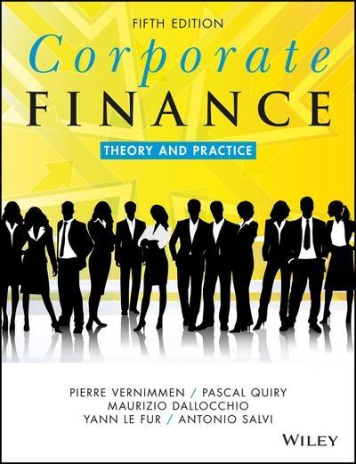 Corporate Finance "Theory and Practice"