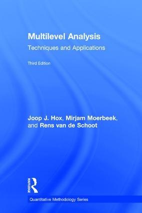 Multilevel Analysis "Techniques and Applications "