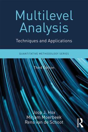 Multilevel Analysis "Techniques and Applications"