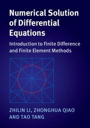 Numerical Solution of Differential Equations "Introduction to Finite Difference and Finite Element Methods"