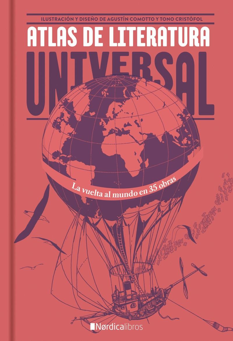 Atlas de la literatura universal "La vuelta al mundo en 35 obras"