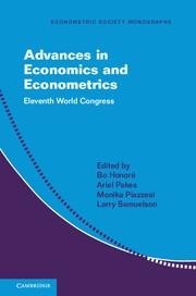 Advances in Economics and Econometrics "2 Hardback Volume Set"