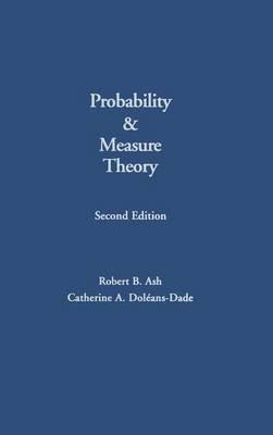 Probability and Measure Theory.