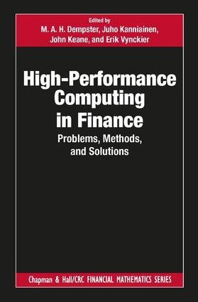 High-Performance Computing in Finance "Problems, Methods, and Solutions"