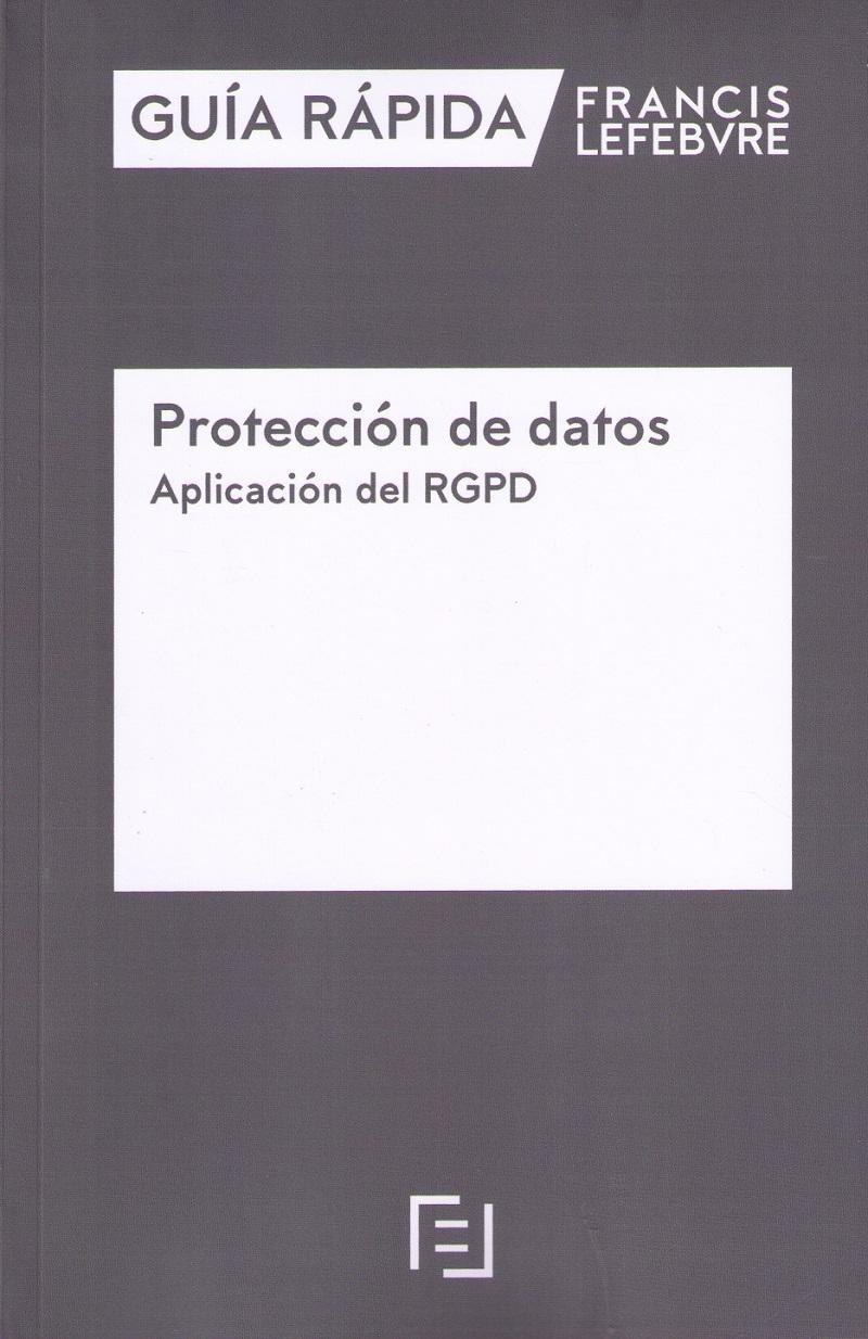 Protección de datos  "Aplicación del RGPD"