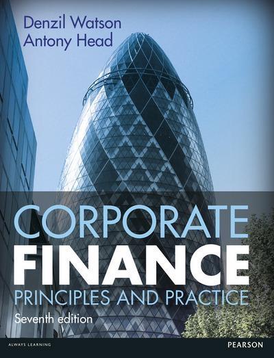 Corporate Finance "Principles and Practice"