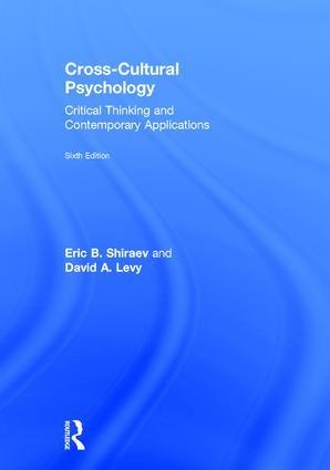Cross-Cultural Psychology "Critical Thinking and Contemporary Applications"