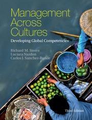 Management across Cultures "Developing Global Competencies"