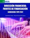 Dirección financiera: fuentes de financiación "Ejercicios tipo test"