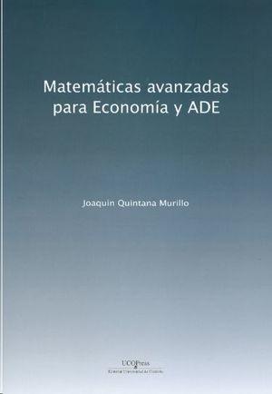 Matemáticas avanzadas para Economía y ADE