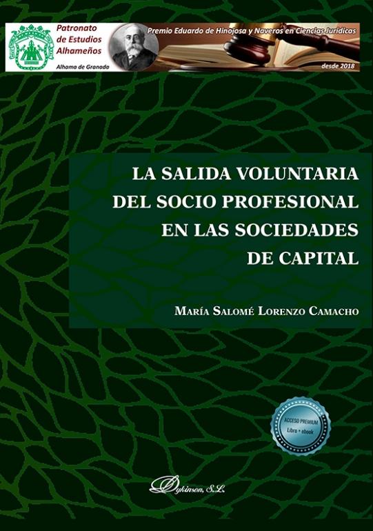 La salida voluntaria del socio profesional en las sociedades de capital