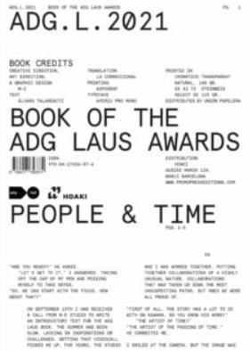 Adg laus. the book + the magazine