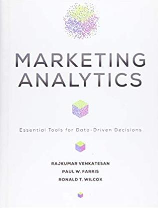 Marketing Analytics "Essential Tools for Data-Driven Decisions"