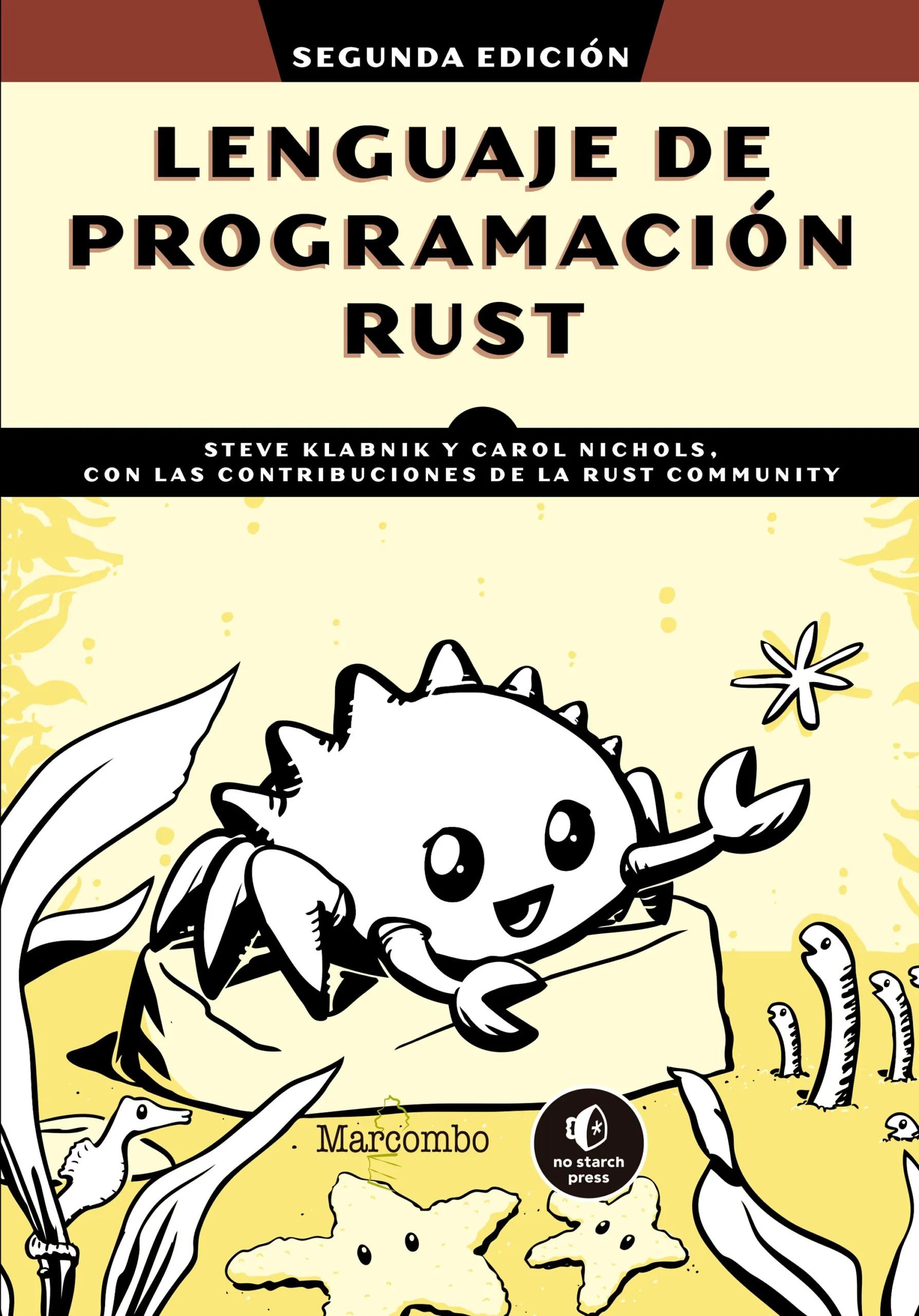 Lenguaje de programación Rust "Con contribuciones de la Rust Community"