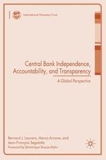 Central Bank Independence, Accountability, And Transparency