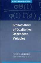 Econometrics of Qualitative Dependent Variables.