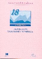 Técnicas de Taxonomía Numérica. Vol.18