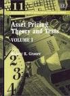 Asset Pricing Theory And Tests. Two Volume Set.