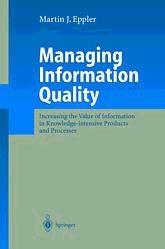 Managing Information Quality.
