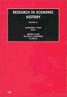 Research In Economic History Vol.21