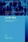 Credit Risk. Measurement, Evaluation And Management.