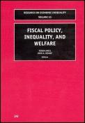 Fiscal Policy, Inequality And Welfare