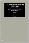 Advances In Accounting Education: Teaching And Curriculum Innovations, Volume 5