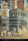Microeconomics. Behavior, Institutions, And Evolution.