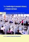 The Cambridge Economic History Of Modern Britain. Structural Change, 1939-2000. Vol.3