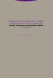 Empresario, Contrato de Trabajo y Cooperacion Entre Empresas.