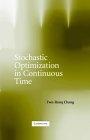 Stochastic Optimization In Continuous Time.