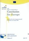 Draft Treaty Establishing a Constitution For Europe As Approved By The Intergovernmental Conference "On 18 June 2004. 2 Tomos"