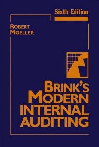 Brink'S Modern Internal Auditing