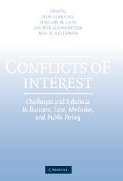 Conflicts Of Interest