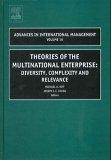 Theories Of The Multinational Enterprise: Diversity, Complexity And Relevance
