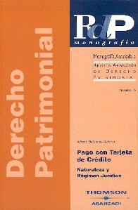 Pago con Tarjeta de Crédito. Naturaleza y Régimen Jurídico.