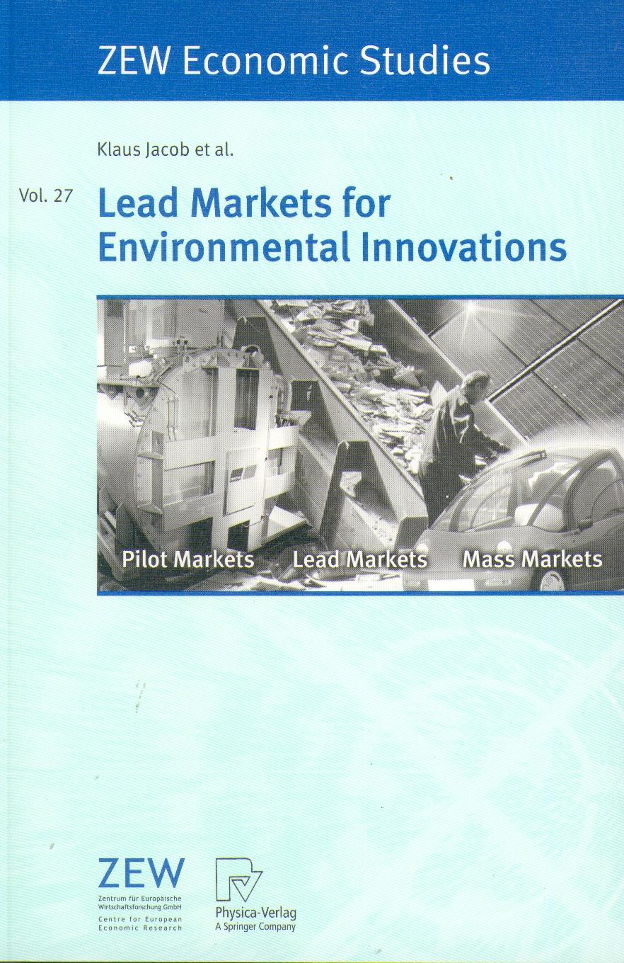 Lead Markets For Environmental Innovations