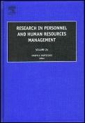Research In Personnel And Human Resources Management, Vol. 24.