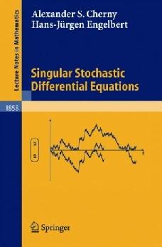 Singular Stochastic Differential Equations.