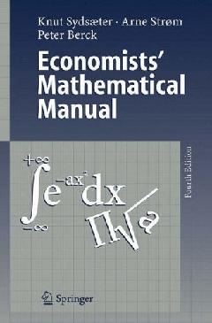 Economists' Mathematical Manual.