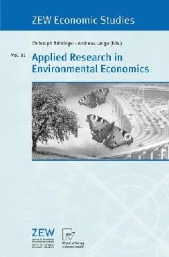 Applied Research In Environmental Economics.