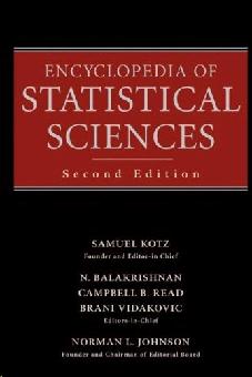 Encyclopedia Of Statistical Sciences. 16 Vols. Set.